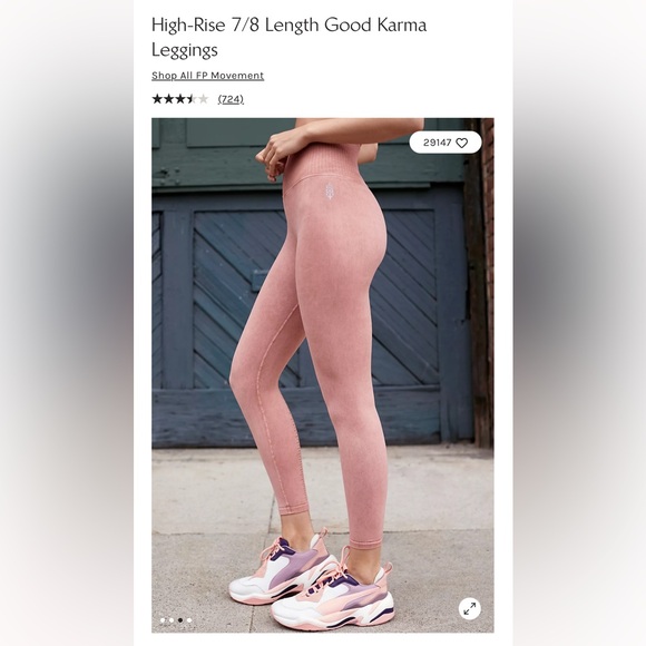 FP Movement by Free People Pants - Free people good karma leggings